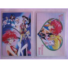 Cutey Honey Set 2 lamicard Original Japan Gadget Anime manga Laminated Card Go Nagai